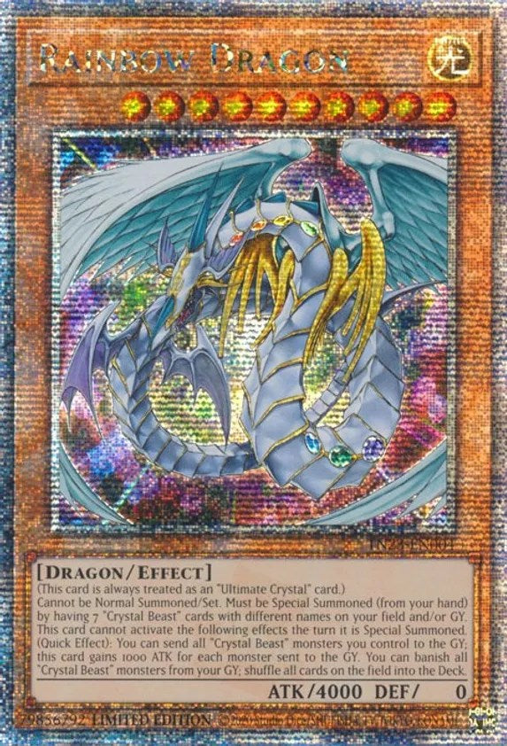 Rainbow Dragon [TN23-EN004] Quarter Century Secret Rare 