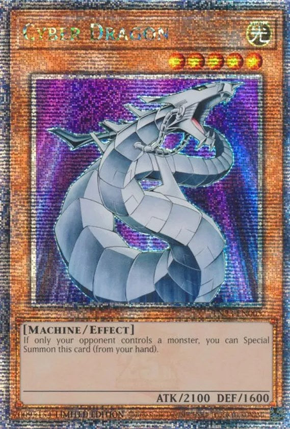 Cyber ​​Dragon [TN23-EN005] Quarter Century Secret Rare 
