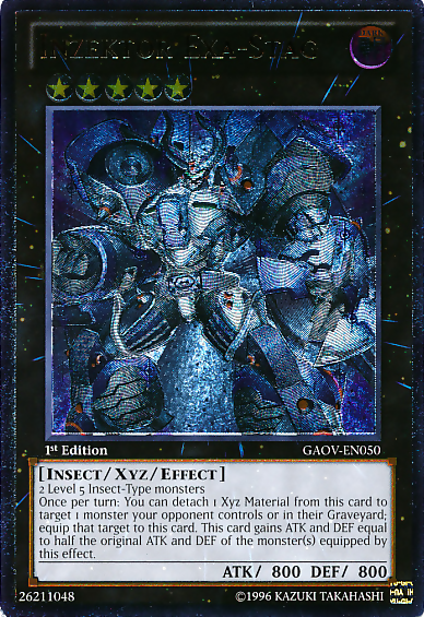 Inzektor Exa-Stag [GAOV-EN050] Ultimate Rare 