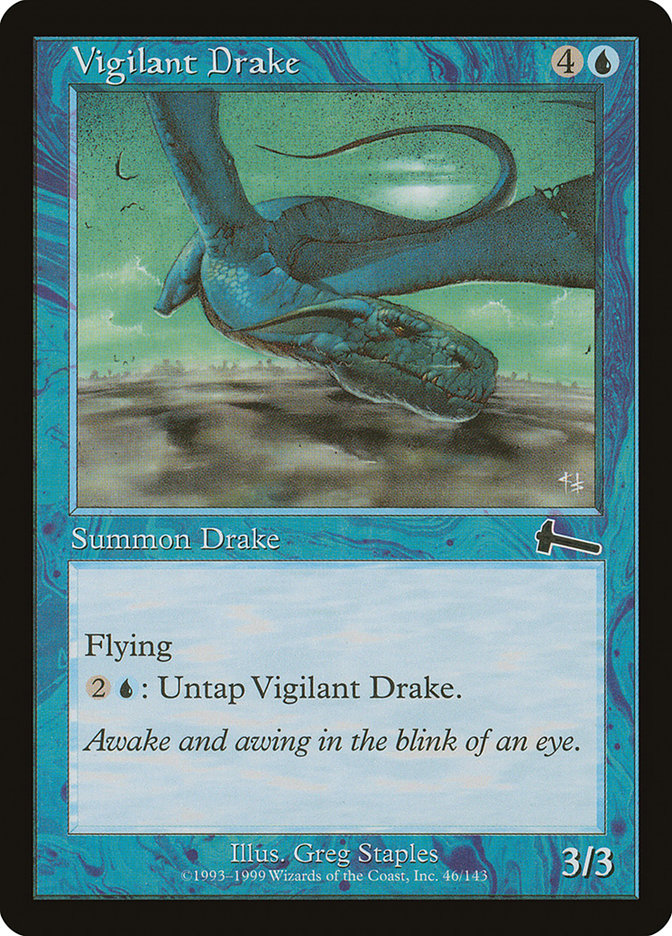 Vigilant Drake [Urza's Legacy] 