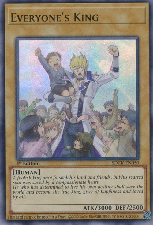 Everyone's King [SDCK-EN050] Ultra Rare 