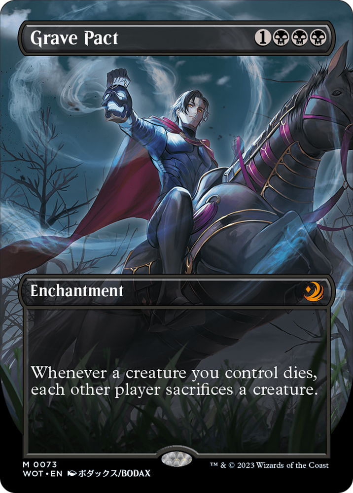 Grave Pact (Anime Borderless) [Wilds of Eldraine: Enchanting Tales] 