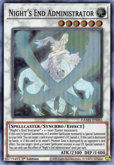 Night's End Administrator [DAMA-EN083] Super Rare 