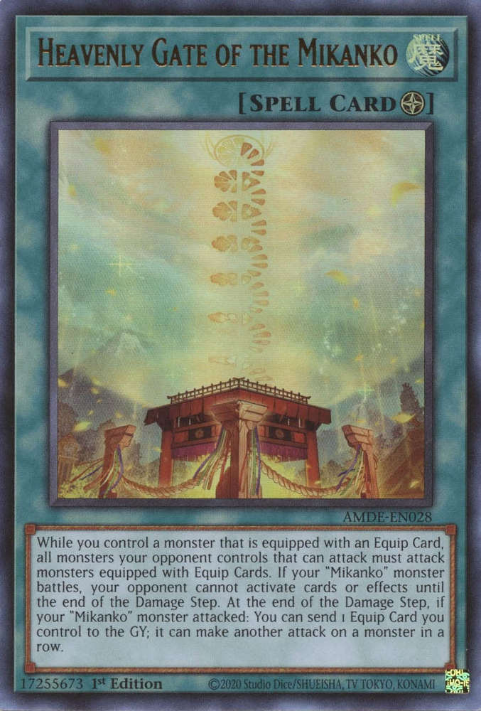 Heavenly Gate of the Mikanko [AMDE-EN028] Ultra Rare 