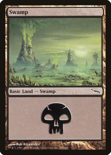 Swamp (296) [Mirrodin] 