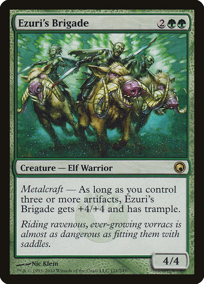 Ezuri's Brigade [Scars of Mirrodin] 