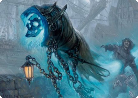 Nebelgast Intruder Art Card [Innistrad: Midnight Hunt Art Series] 