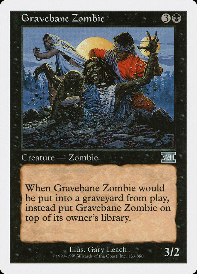 Gravebane Zombie [Classic Sixth Edition] 