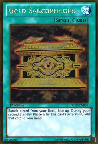 Gold Sarcophagus [PGLD-EN068] Gold Rare 