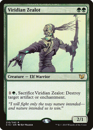 Viridian Zealot [Commander 2015] 