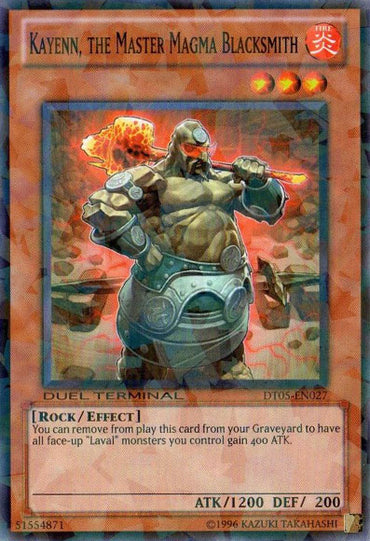 Kayenn, the Master Magma Blacksmith [DT05-EN027] Common 