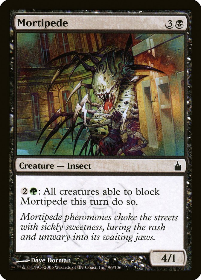 Mortipede [Ravnica: City of Guilds] 