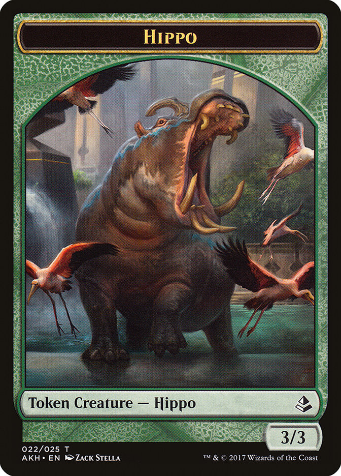 Hippo Token [Amonkhet Tokens] 