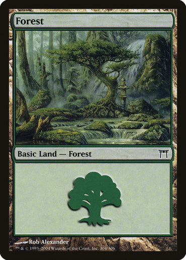 Forest (304) [Champions of Kamigawa] 