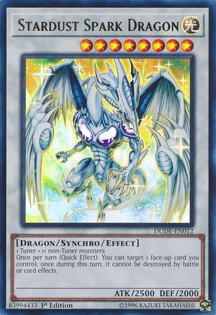 Stardust Spark Dragon [DUDE-EN012] Ultra Rare 