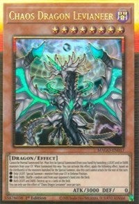 Chaos Dragon Levianeer [MAGO-EN017] Gold Rare 