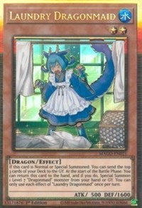 Laundry Dragonmaid [MAGO-EN021] Gold Rare 