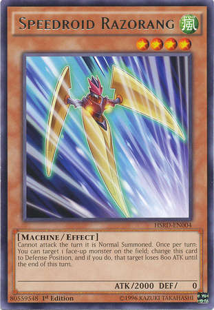 Speedroid Razorang [HSRD-EN004] Rare 