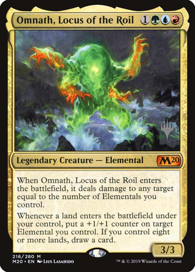 Omnath, Locus of the Roil (Promo Pack) [Core Set 2020 Promos] 