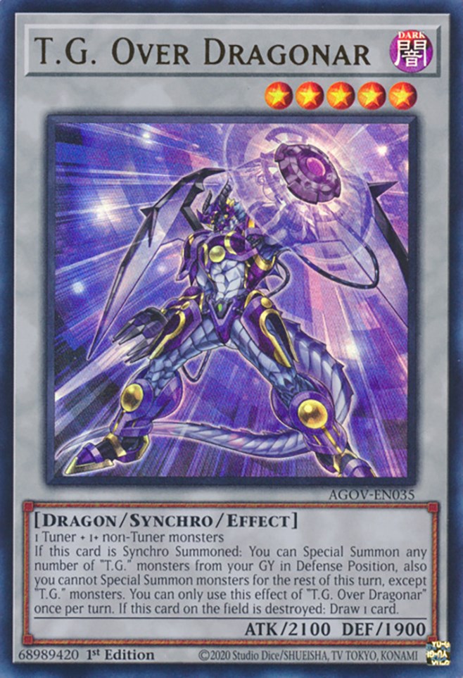 TG Over Dragonar [AGOV-EN035] Ultra Rare 