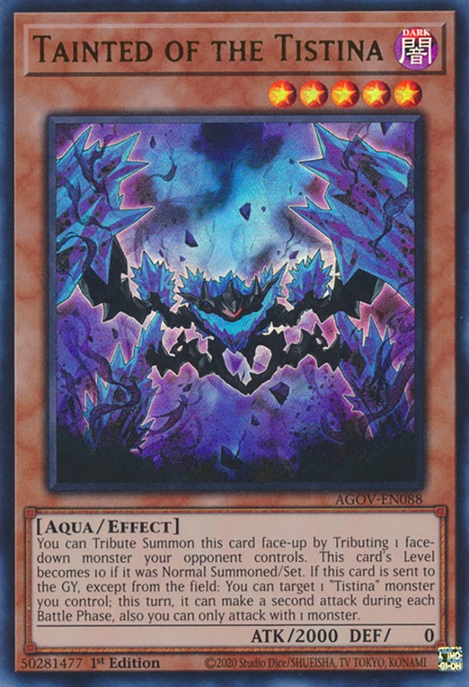 Tainted of the Tistina [AGOV-EN088] Ultra Rare 
