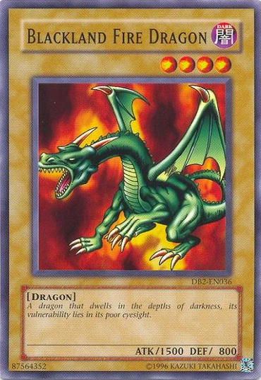 Blackland Fire Dragon [DB2-EN036] Common 