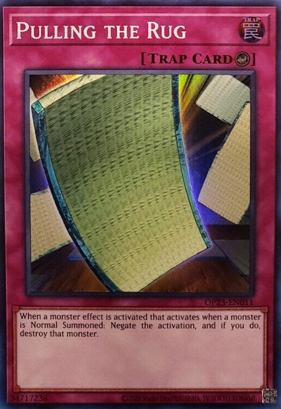 Pulling the Rug [OP23-EN011] Super Rare 