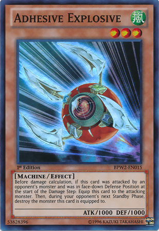 Adhesive Explosive [BPW2-EN015] Super Rare 