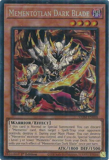 Mementotlan Dark Blade (CR) [VASM-EN004] Collector's Rare 