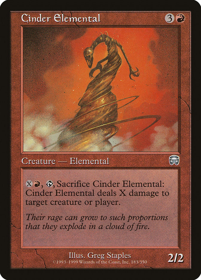 Elemental Cinder [Mercadian Masques] 