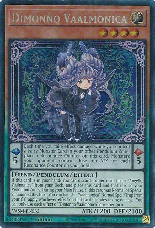 Dimonno Vaalmonica (CR) [VASM-EN032] Collector's Rare 
