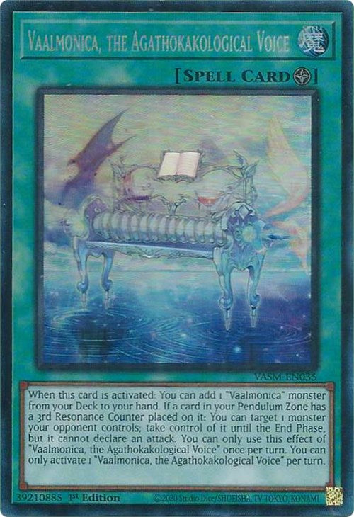Vaalmonica, the Agathokakological Voice (CR) [VASM-EN035] Collector's Rare 