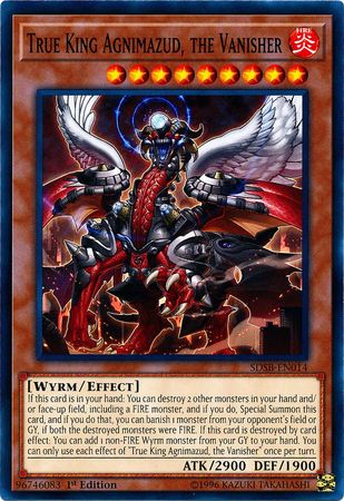True King Agnimazud, the Vanisher [SDSB-EN014] Common 
