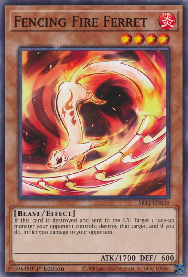 Fencing Fire Ferret [SR14-EN020] Common 