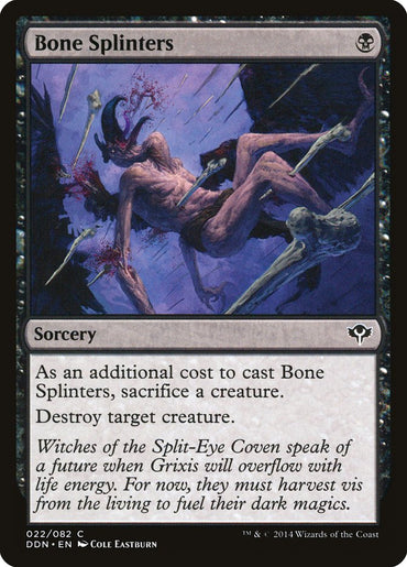 Bone Splinters [Duel Decks: Speed vs. Cunning]