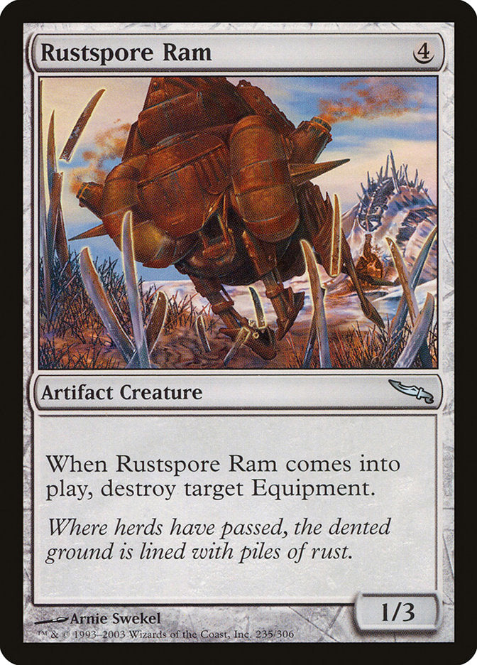 Rustspore Ram [Mirrodin] 