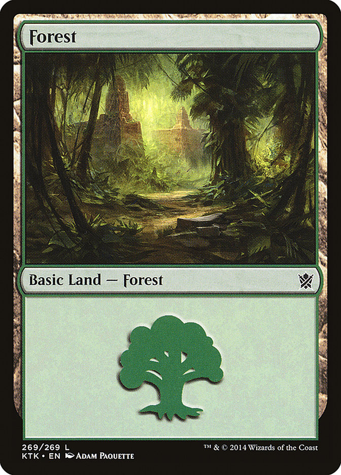 Forest (269) [Khans of Tarkir] 