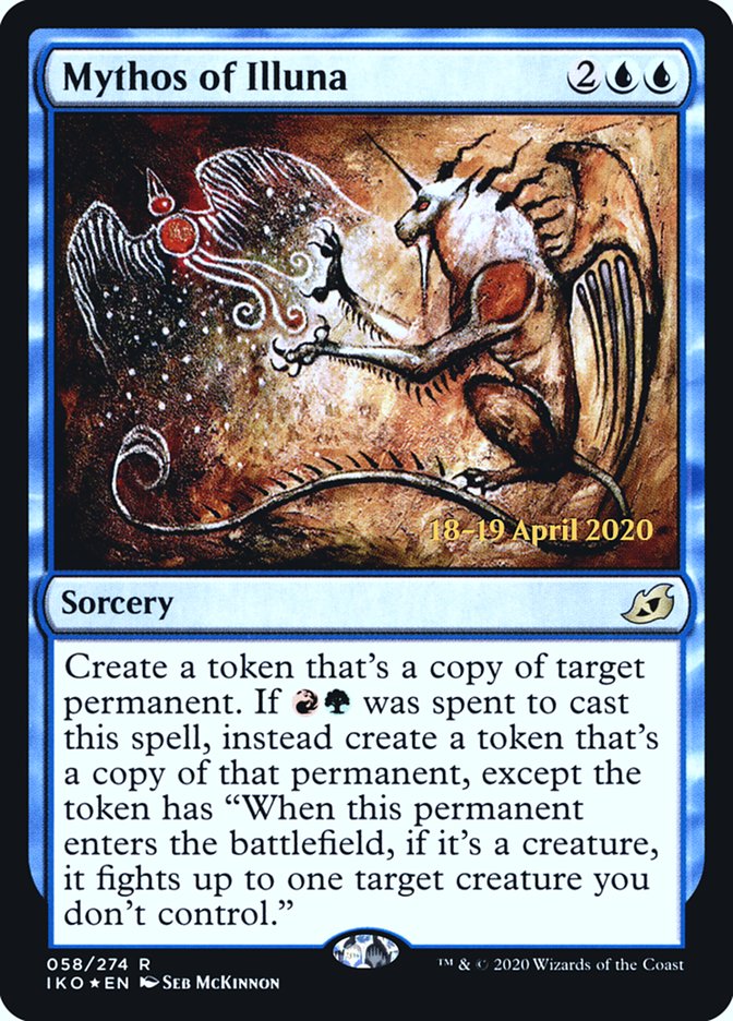 Mythos of Illuna [Ikoria: Lair of Behemoths Prerelease Promos] 