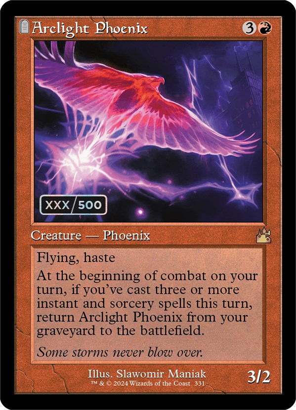 Arclight Phoenix (Retro) (Serialized) [Ravnica Remastered]