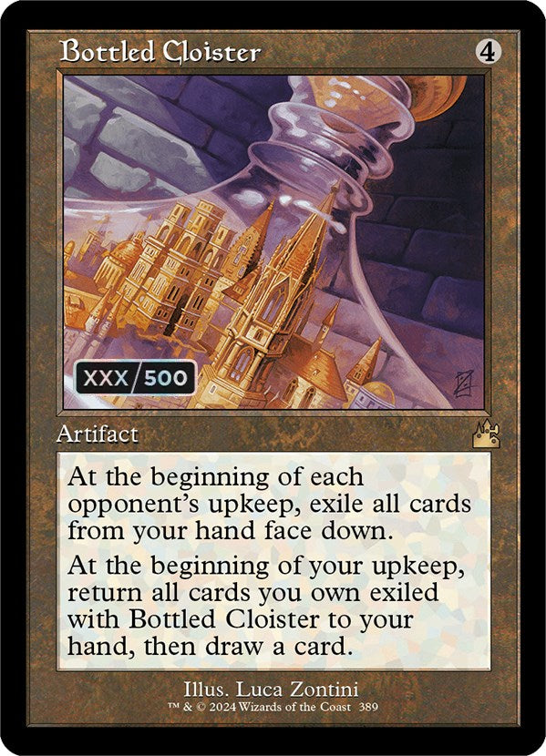 Bottled Cloister (Retro) (Serialized) [Ravnica Remastered] 