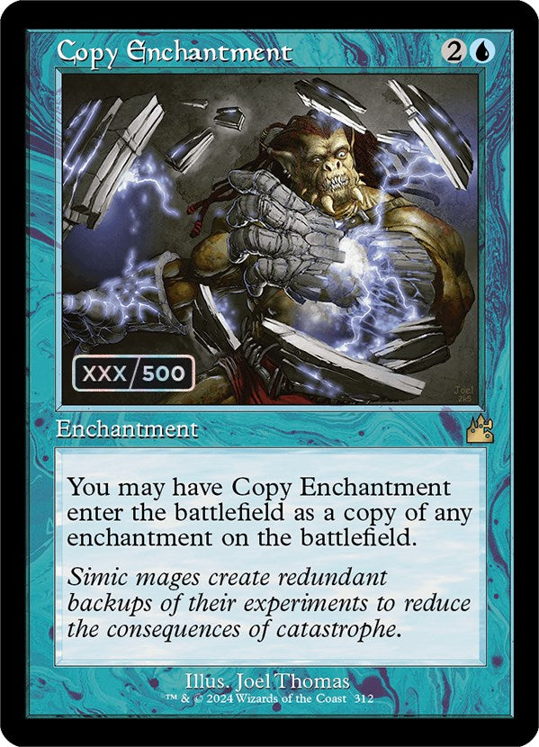 Copy Enchantment (Retro) (Serialized) [Ravnica Remastered] 