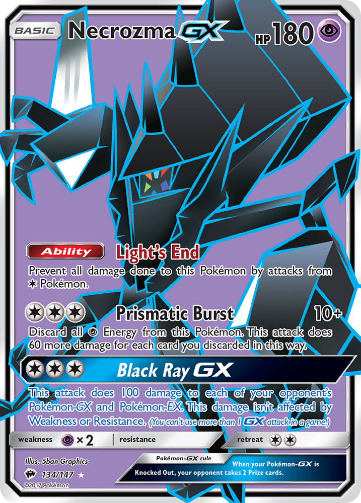 Necrozma GX (134/147) [Sun & Moon: Burning Shadows]