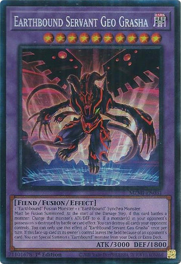 Earthbound Servant Geo Grasha (CR) [MZMI-EN031] Collector's Rare 