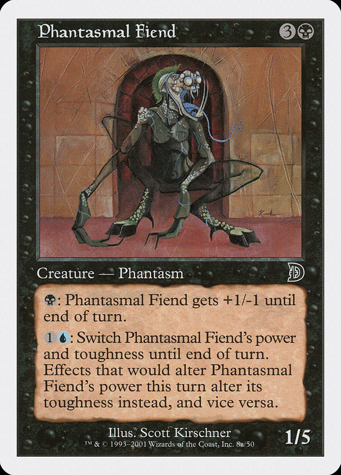 Phantasmal Fiend (Standing) [Deckmasters] 