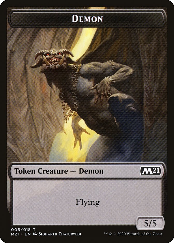 Demon Token [Core Set 2021 Tokens] 