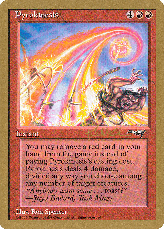 Pyrokinesis (Paul McCabe) [World Championship Decks 1997] 