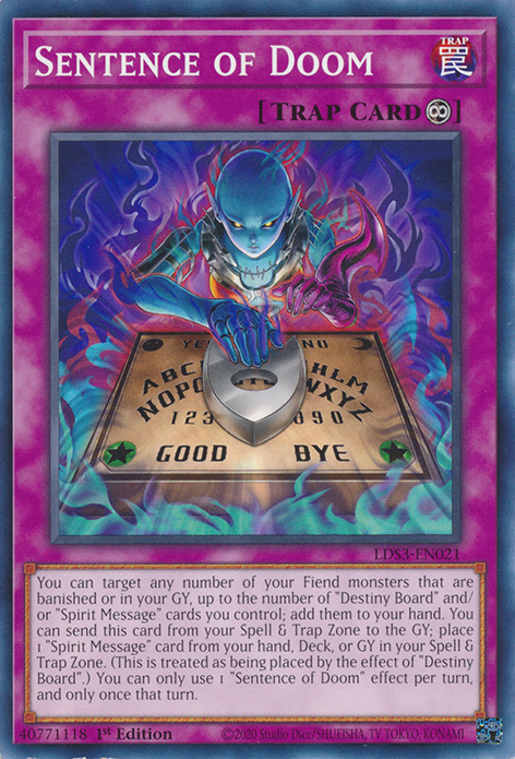 Sentence of Doom [LDS3-EN021] Common 