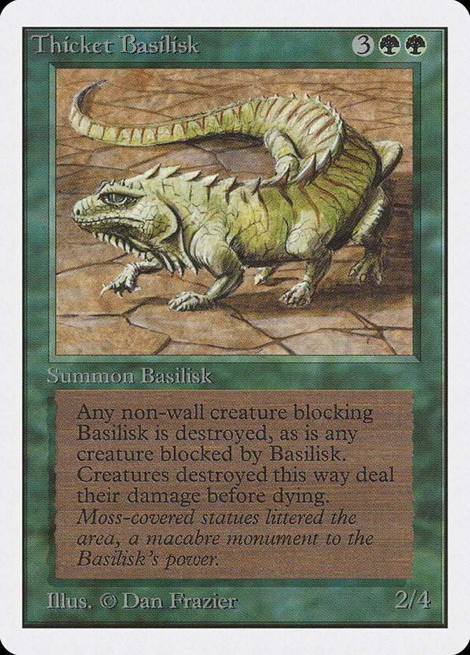 Thicket Basilisk [Unlimited Edition] 