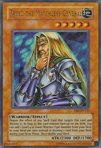Freed the Matchless General [DB2-EN137] Ultra Rare 
