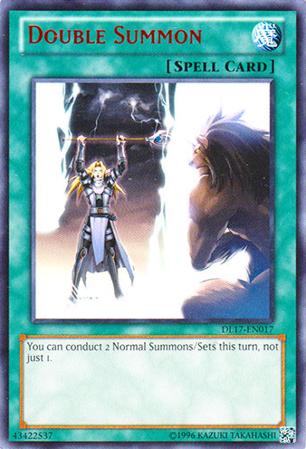 Double Summon (Red) [DL17-EN017] Rare 